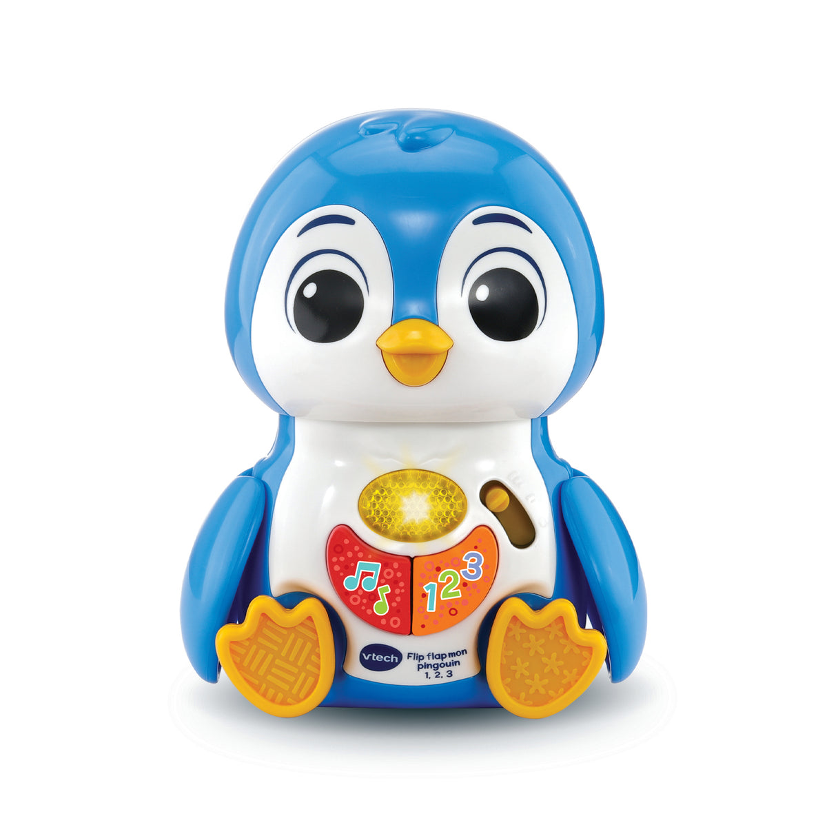 VTECH BABY - FLIP FLAP MON PINGOUIN 1,2,3 - Bleu