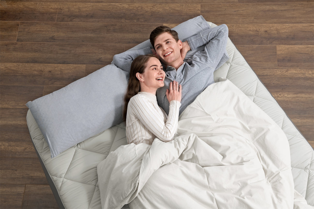 Matelas gonflable - BESTWAY - Tough Guard Fortech - 2 places - Pompe électrique - 350 kg de charge
