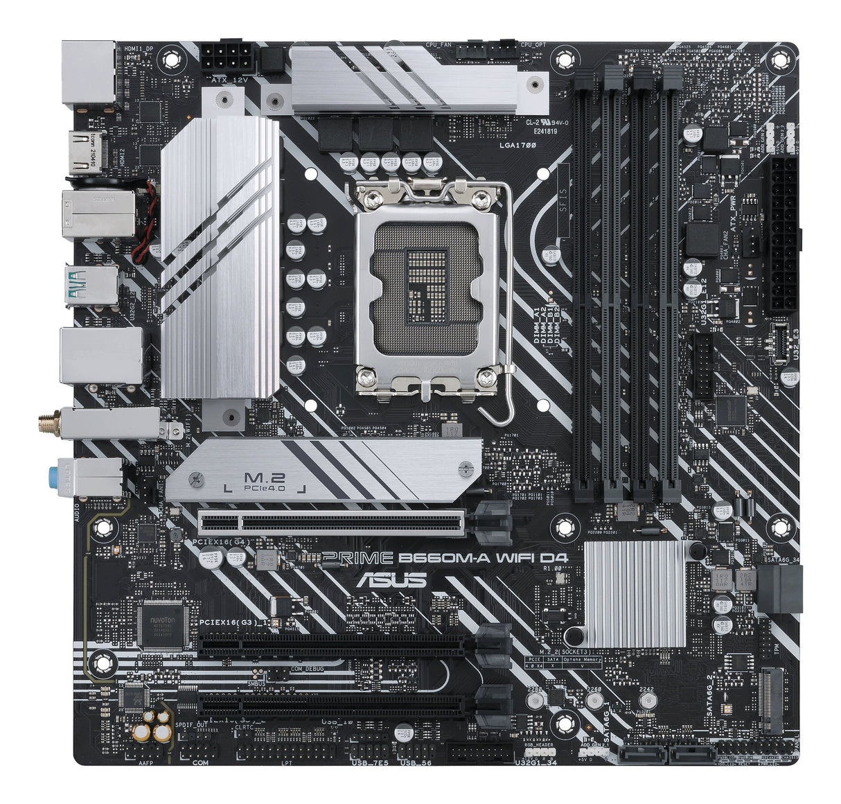 Carte Mére Asus Prime B660M-A WiFi D4 (Intel LGA 1700) Micro ATX