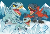 Clementoni jigsaw puzzle super color jurassic world, 2x20st.