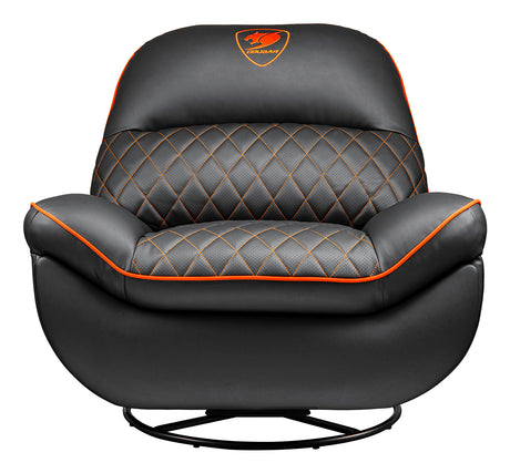 Sofa Cougar Overlord (Noir/Orange)