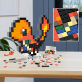 MEGA-Pok?mon-Salam?che-Coffret de construction r?tro 349 pi?ces - MEGA Pok?mon - HTH76