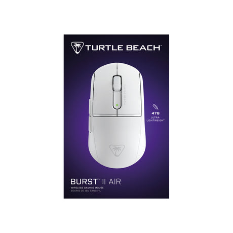 Souris gaming sans fil - TURTLE BEACH - Burst II Air - Blanche