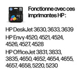 HP 302XL Cartouche d'encre trois couleurs grande capacité authentique (F6U67AE) pour HP DeskJet 2130/3630 et HP OfficeJet 3830