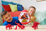 Jeu de fouille - ZURU - ROBO ALIVE Volcano Fossil Find S2 - Fossiles de dinosaures - Sons et lumieres - Roche et sable