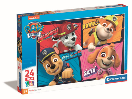 CLEMENTONI - PAT'PATROUILLE - PUZZLE DE 24 MAXI PIeCES - JEU DE PATIEN