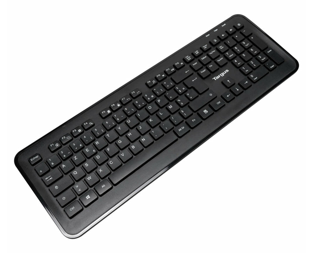 Pack 2en1 (Clavier/Souris) sans fil Targus Combo (Noir)