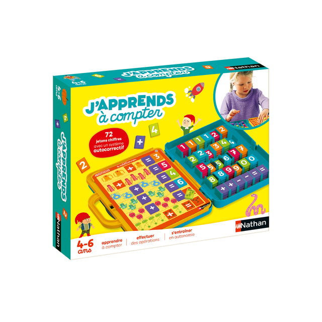 Jeu d'apprentissage - NATHAN - J'apprends a Compter