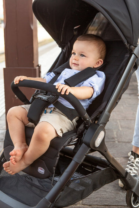 CHICCO - Poussette canne - We - 4 roues - Noir