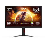 Ecran PC Gamer - AOC - 27'' - 4K/FHD - 160Hz/320Hz - Dalle MiniLED Fast IPS - 0,5ms - Réglable en hauteur - U27G4XM