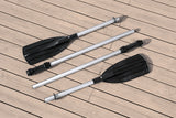BATEAU GONFLABLE VOYAGERA© X4 SET HYDRO-FORCEA©, 350 X 145 CM, 4 ADULTES