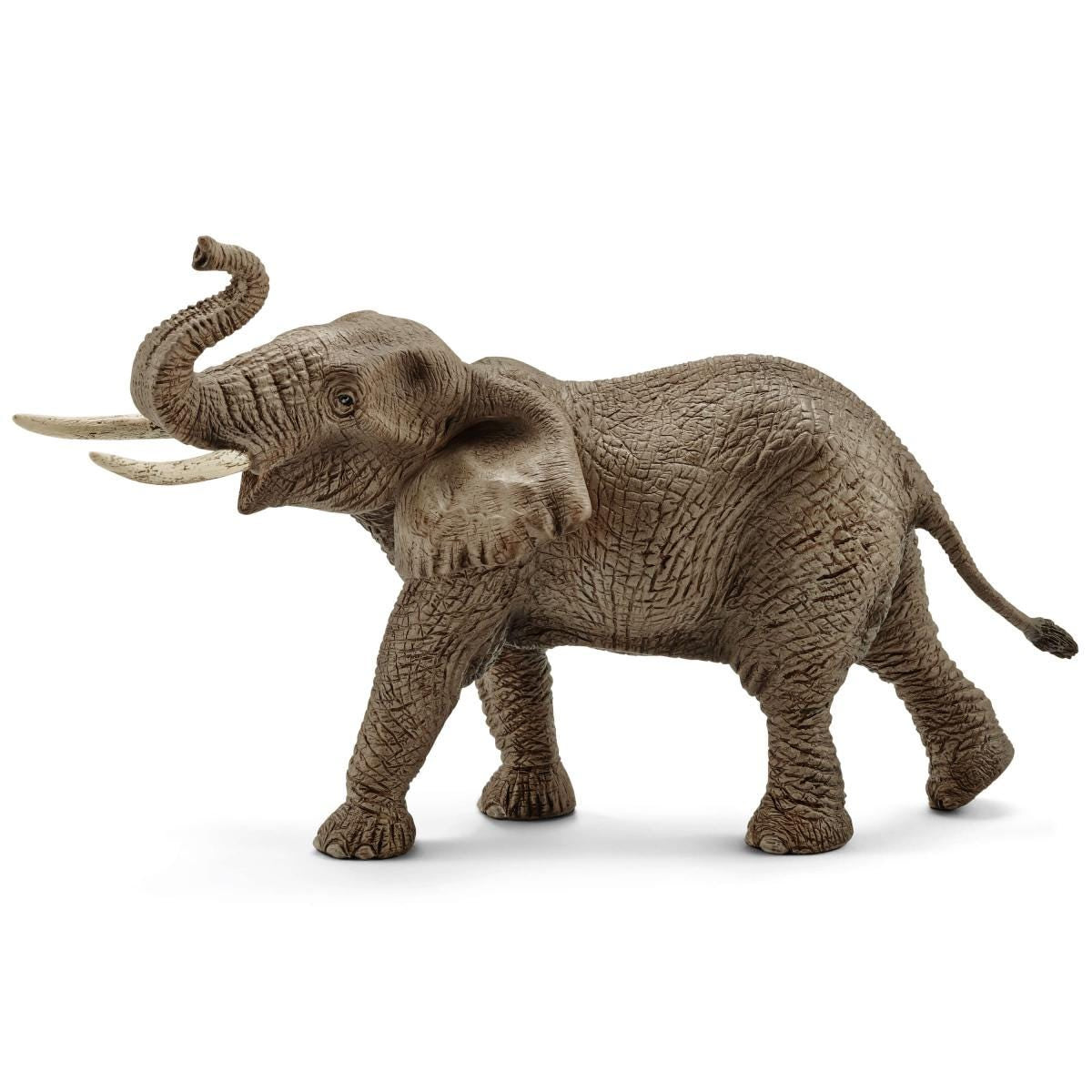 Figurine Eléphant d'Afrique mâle, Schleich 14762 Wild Life, des 5 ans