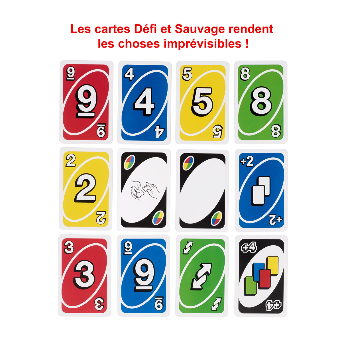 Mattel Games - Uno Deluxe - Jeu de Cartes Famille - 7 ans et + K0888