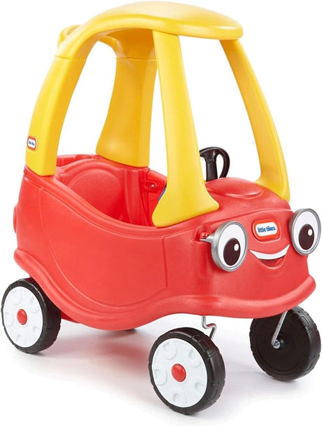 Cozy Coupe - Little Tikes - Rouge - Voiture enfant - Portes, Klaxon et Plancher a retirer - Des 18 mois