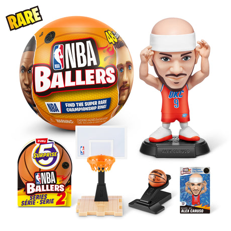 Capsule surprise - Figurine - ZURU - NBA Ballers S2 - Modele aléatoire - Des 3 ans