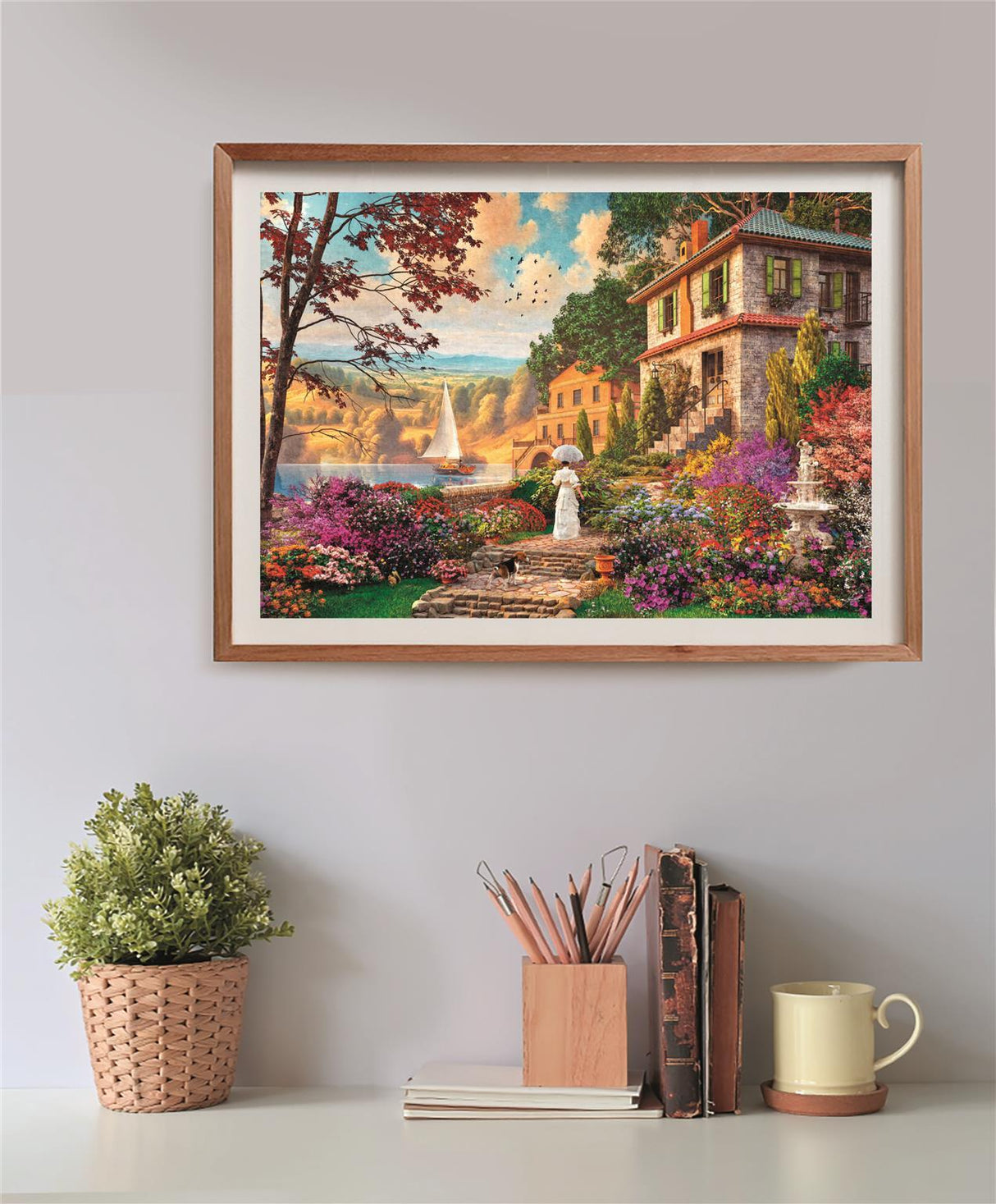 CLEMENTONI - Compact 500 pieces - Victorian Promenade