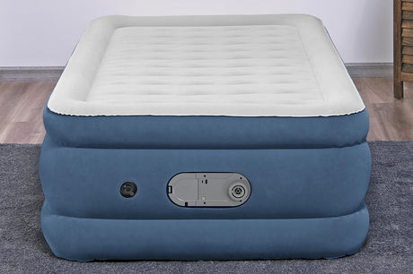Bestway AlwayzAire™ Matelas gonflable une personne Twin avec double pompe intégrée 1,91 m x 97 cm x 46 cm
