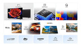 TCL 65T69C - TV QLED 65 (165 cm) - 4K UHD 3840x2160 - HDR10+ - Google TV  - 3xHDMI 2.1 - WiFi