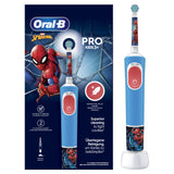 Oral-B Pro Kids3+ Brosse a dents électrique enfant Spiderman, Marvel, 1 Brossette Brossage Doux, Minuteur et Vibrations