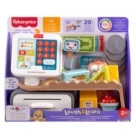 Fisher-Price - Ma Super Caisse Enregistreuse Rires et Éveil - Fisher-Price - JGW97
