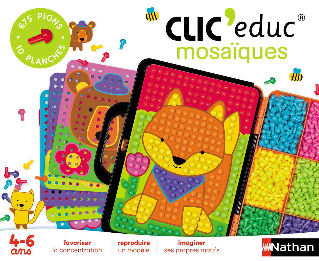 Jeu de mosaiques - NATHAN - Clic'Educ