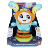 Fisher-Price-Mon Petit DJ, jouet d'éveil musical, version française HJP88
