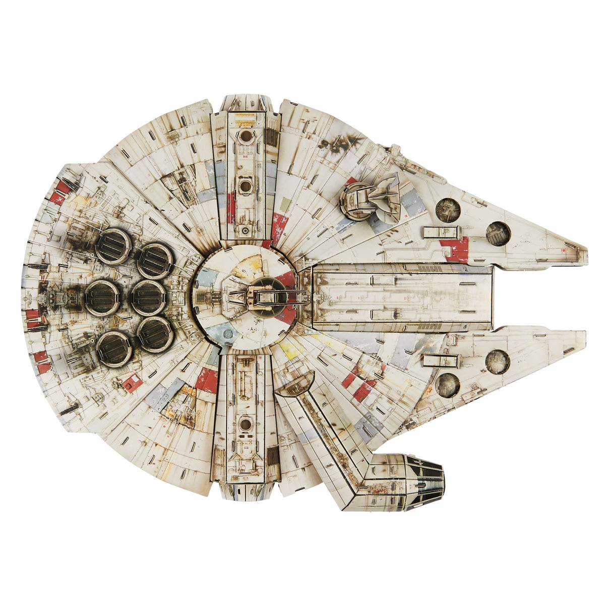 Star Wars - FAUCON MILLENIUM - Maquette 4D a construire - 48 cm