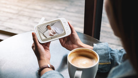 Moniteur vidéo Wi-fi - MOTOROLA - VM85 - 5 - 300 m - Connecté - Ecran - Infrarouge - Blanc