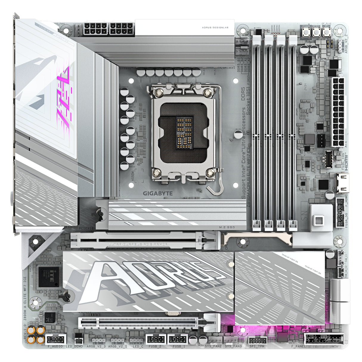 Carte mere - GIGABYTE - Z890M AORUS ELITE WIFI7 ICE