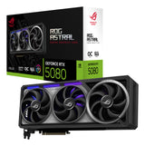 Carte graphique - ASUS - ROG Astral RTX 5080 - 16 Go GDDR7 - DLSS 4 - Dual HDMI/Tri DisplayPort