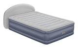 Matelas gonflable - BESTWAY - 671BD Queen - Pompe électrique intégrée - Tete de lit LoungeLux - Tritech durable