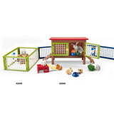 Maison pour lapin et cochons d'inde, coffret figurine et accessoires,  Cadeau pour Garçons et Filles - Jouet 3 Ans et + -schleich
