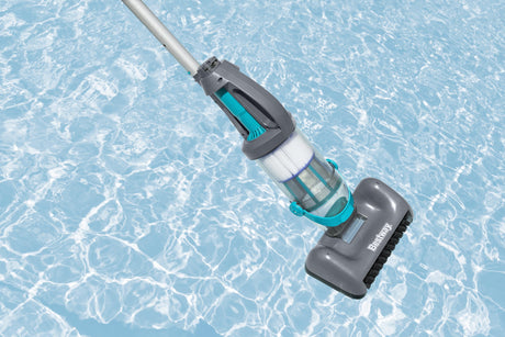 Aspirateur de piscine a main AquaGrip™, temps de marche 90 minutes, pour piscines jusqu'a 6,10m de diametre