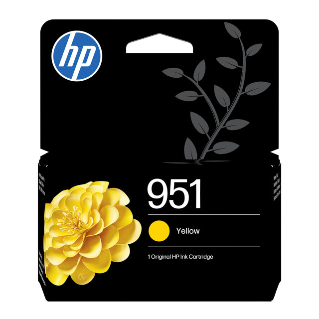 HP 951 Cartouche d'Encre Jaune Authentique (CN052AE)