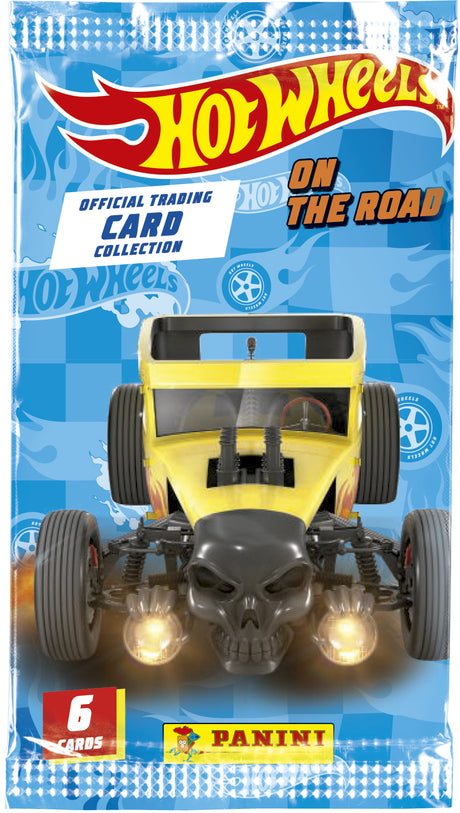 Boîte de Stickers - PANINI - Hot Wheels TC - 24 pochettes - 1 carte édition limitée - 144 stickers