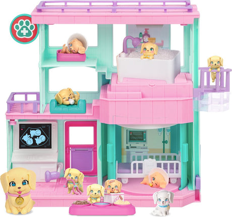 Clinique vétérinaire - LITTLE LIVE PETS - Mama Surprise - Accessoires inclus - Naissance magique