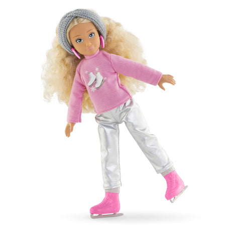 Poupée mannequin - COROLLE - Valentine a la Montagne - 28 cm - 4 accessoires - des 4 ans