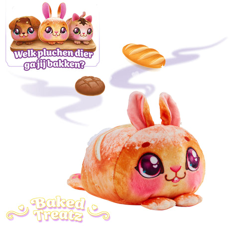 Fabrique a Pâtisserie Bleue - MOOSE TOYS - COOKEEZ MAKERY - Four interactif, peluche parfumée et accessoires