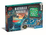 CLEMENTONI - Bataille Navale - Jetons magnétiques et navires en 3D - Jeu de logique - 2 personnes