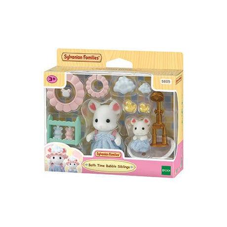 Le bain des freres Souris Marshmallow - SYLVANIAN FAMILIES - 5805