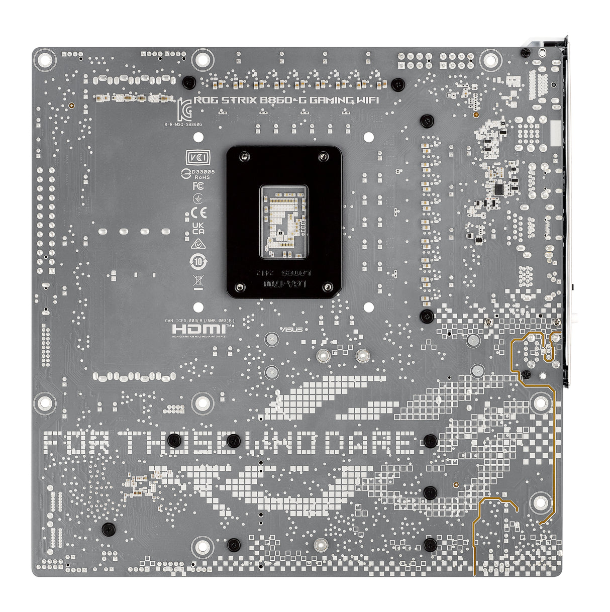 Carte Mère Asus Rog Strix B860-G Gaming WiFi (Intel LGA 1851) Micro ATX