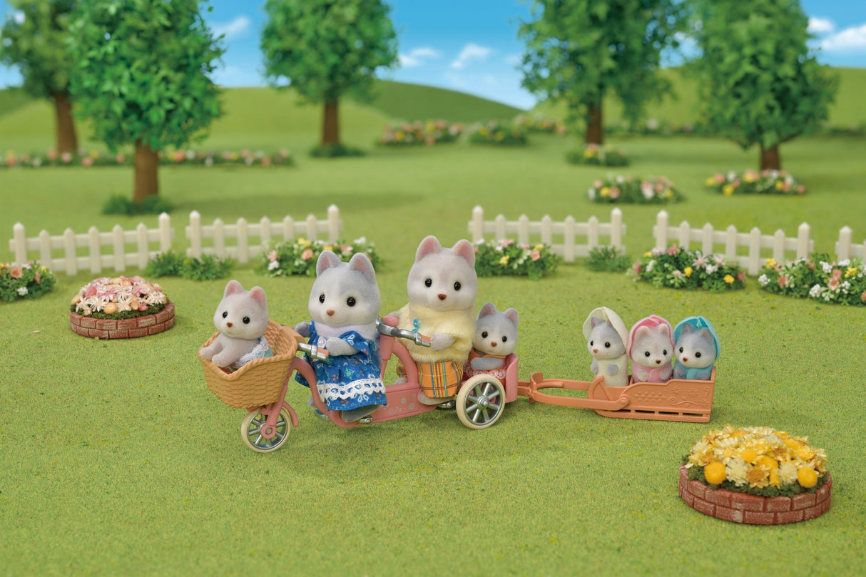 La famille Husky - Sylvanian Families - 5636