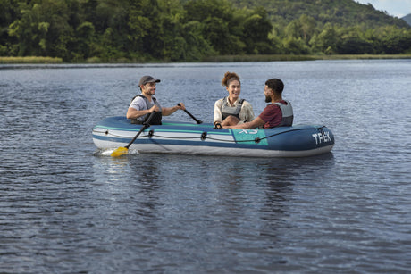 Bateau gonflable - Bestway - Trek X3 - 3 personnes - 294 x 137 cm - PVC durable