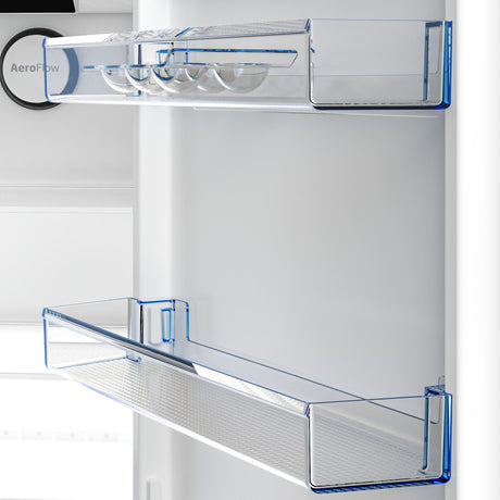 Réfrigérateur combiné - BEKO Série bPro500 - B5RCNE365HXB - 2 portes - 316 L - Classe D - 59,5 x 66,3 x 186,5 cm - Métal brossé