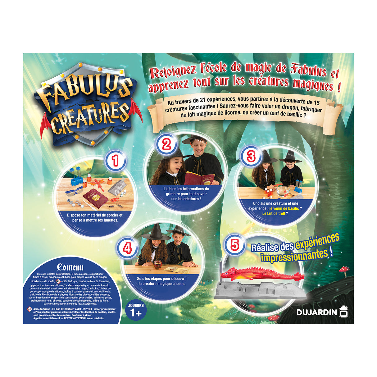 Fabulus Creatures - Jeu de société - DUJARDIN - Des 8 ans