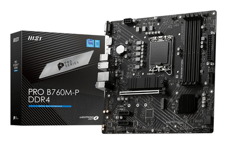 Carte Mère MSI Pro B760M-P DDR4 (Intel LGA 1700) Micro ATX