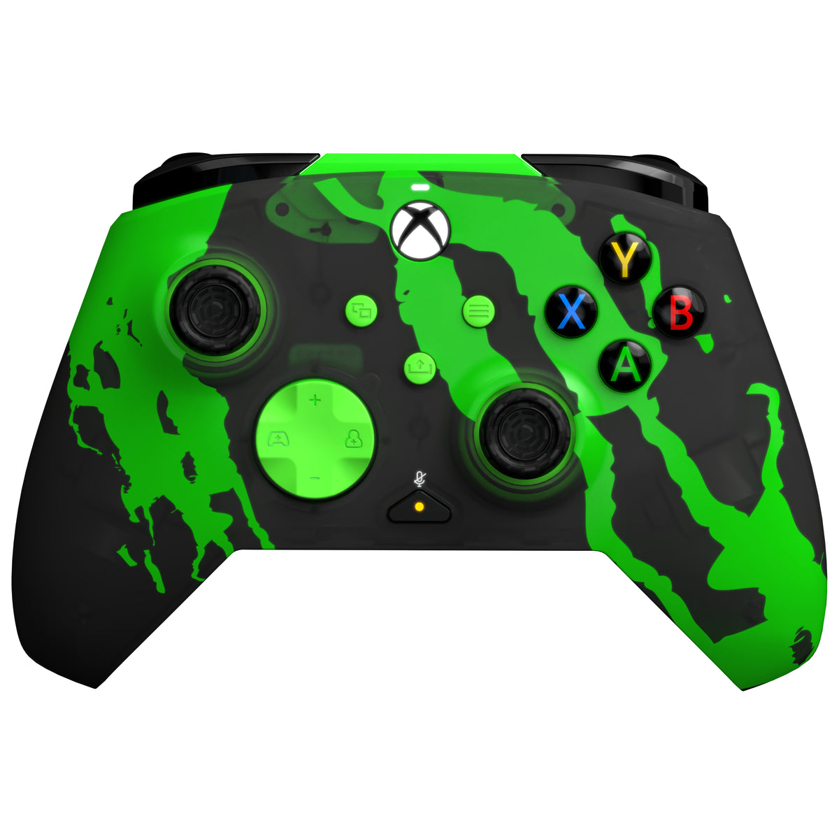 Manette de jeu - Xbox - Rematch Glow Advanced - Filaire - Jolt Green - PDP