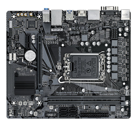 Carte mere - GIGABYTE - H610M S2H V3 DDR4 - Format Micro-ATX - Chipset Intel H610 - DDR4