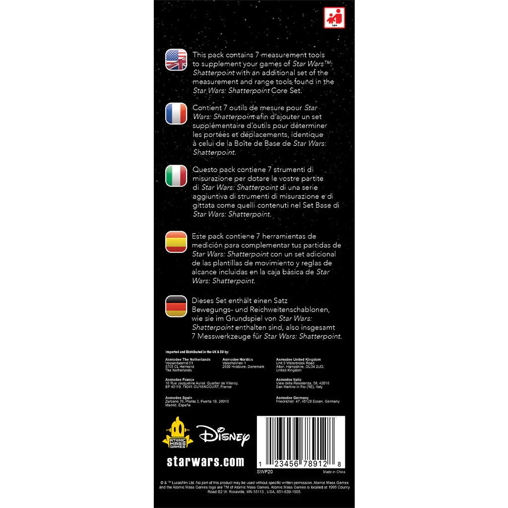 Jeu Star Wars - Shatterpoint : Outils de Mesure