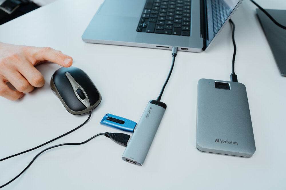 Souris filaire Verbatim Desktop (Noir)